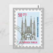 La Sagrada Familia Briefkaart (Voorkant / Achterkant)