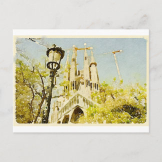 La Sagrada Familia Briefkaart
