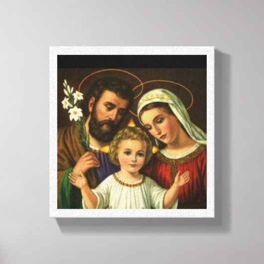 La sagrada familia canvas afdruk (Voorkant)