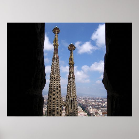 La Sagrada Familia Poster (Voorkant)
