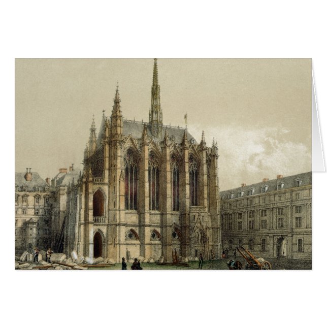 La Sainte Chapelle, Parijs (Voorkant Horizontaal)