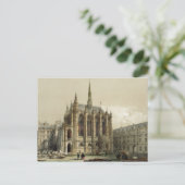 La Sainte Chapelle, Parijs Briefkaart (Staand voorkant)