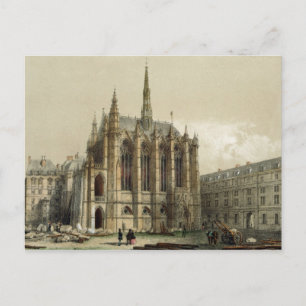 La Sainte Chapelle, Parijs Briefkaart