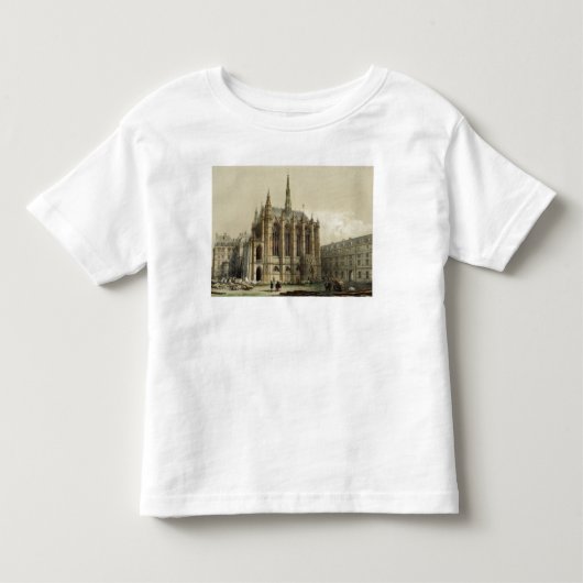 La Sainte Chapelle, Parijs Kinder Shirts (Voorkant)