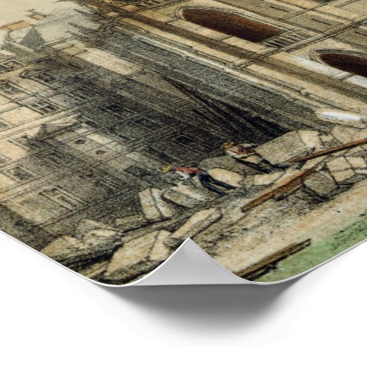 La Sainte Chapelle, Parijs Poster (Hoek)