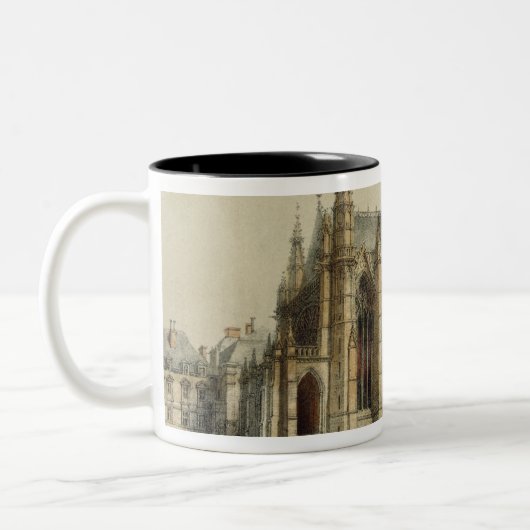 La Sainte Chapelle, Parijs Tweekleurige Koffiemok (Links)