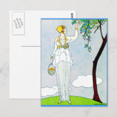 La Saison Des Prunes Mirabelles Briefkaart (Voorkant / Achterkant)