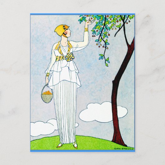 La Saison Des Prunes Mirabelles Briefkaart (Voorkant)