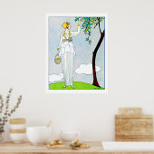 La Saison Des Prunes Mirabelles Poster (Keuken)