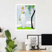 La Saison Des Prunes Mirabelles Poster (Thuiskantoor)