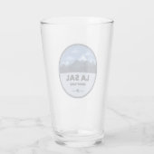 La Sal Mountains Utah Camping Glas (Achterkant)