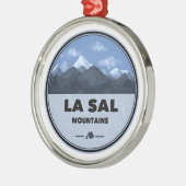 La Sal Mountains Utah Camping Metalen Ornament (Links)