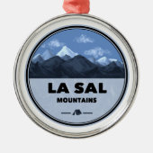 La Sal Mountains Utah Camping Metalen Ornament (Voorkant)
