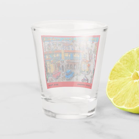 La Salina borrelglas Shot Glas (Achterkant)