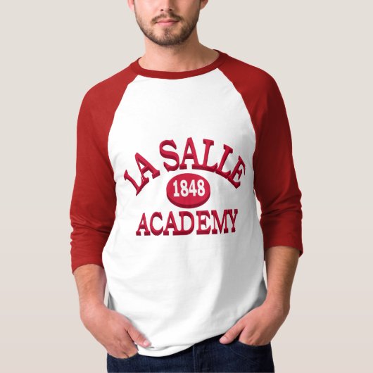 La Salle Academy Baseball Shirt (Voorkant)