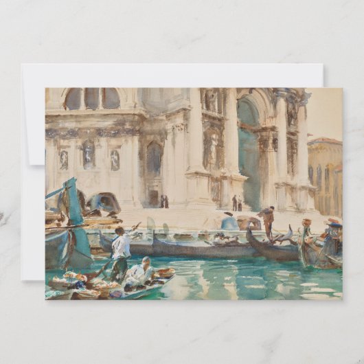 La Salute, Venetië | John Singer Sargent (Voorkant)