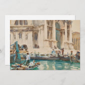 La Salute, Venetië | John Singer Sargent (Voorkant / Achterkant)