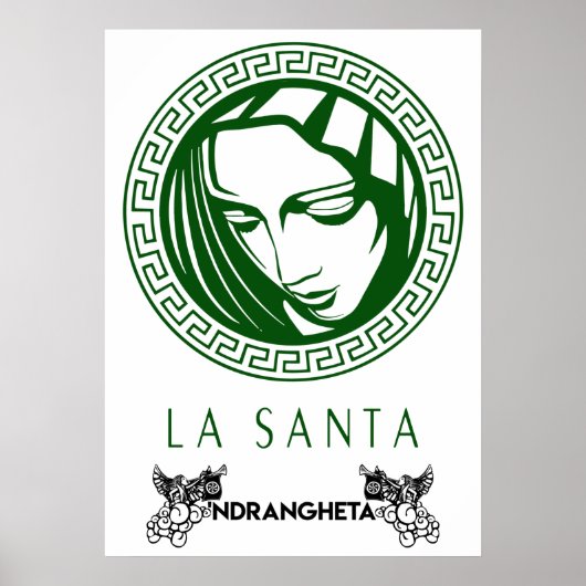 La Santa - "Ndrangheta Poster (Voorkant)