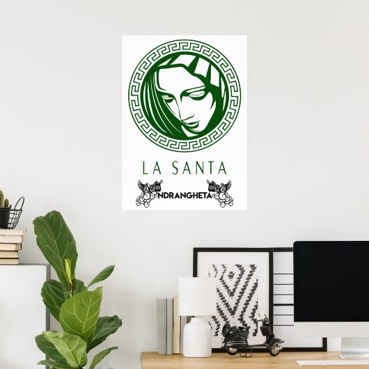 La Santa - "Ndrangheta Poster (Thuiskantoor)