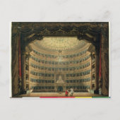 La Scala, Milaan, tijdens een optreden Briefkaart (Voorkant)