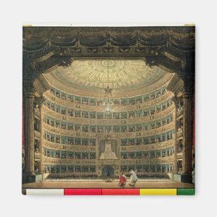 La Scala, Milaan, tijdens een optreden Magneet