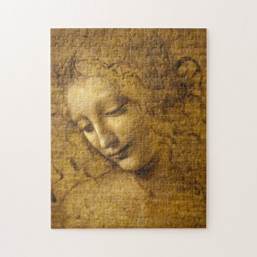 La Scapigliata, 1508 by Leonardo da Vinci Legpuzzel (Verticaal)