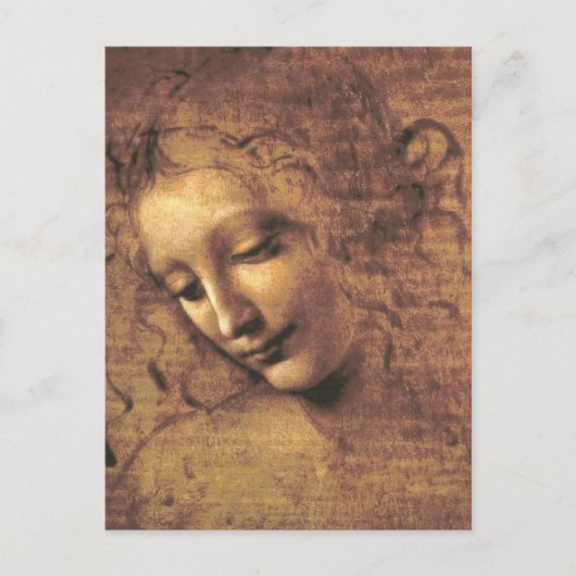 La Scapigliata door het Leonardo da Vinci-Briefkaa Briefkaart (Voorkant)