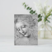 La Scapigliata door Leonardo da Vinci Briefkaart (Staand voorkant)