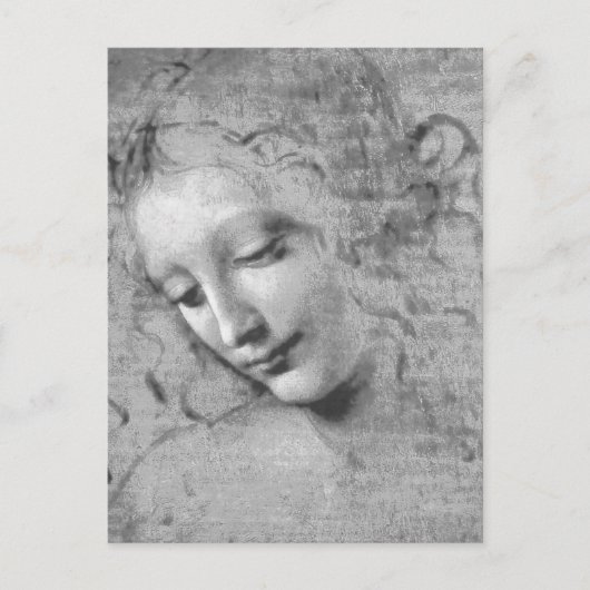 La Scapigliata door Leonardo da Vinci Briefkaart (Voorkant)
