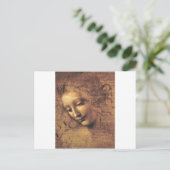 La Scapigliata door Leonardo da Vinci Briefkaart (Staand voorkant)