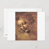 La Scapigliata door Leonardo da Vinci Briefkaart (Voorkant / Achterkant)