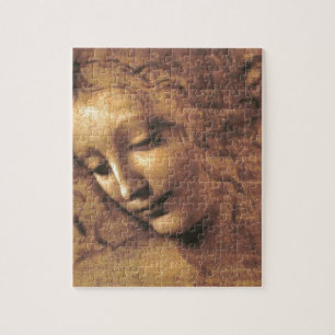 La Scapigliata door Leonardo da Vinci Legpuzzel