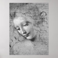 La Scapigliata door Leonardo da Vinci