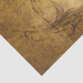 La Scapigliata door Leonardo da Vinci Tissuepapier (Detail)