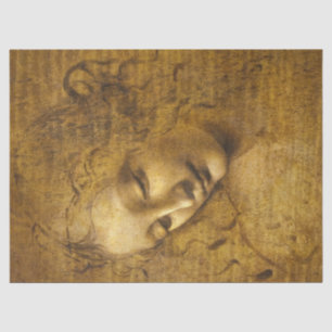 La Scapigliata door Leonardo da Vinci Tissuepapier