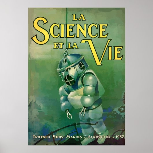La Science et la Vie (frankrijk - 1937) Poster (Voorkant)