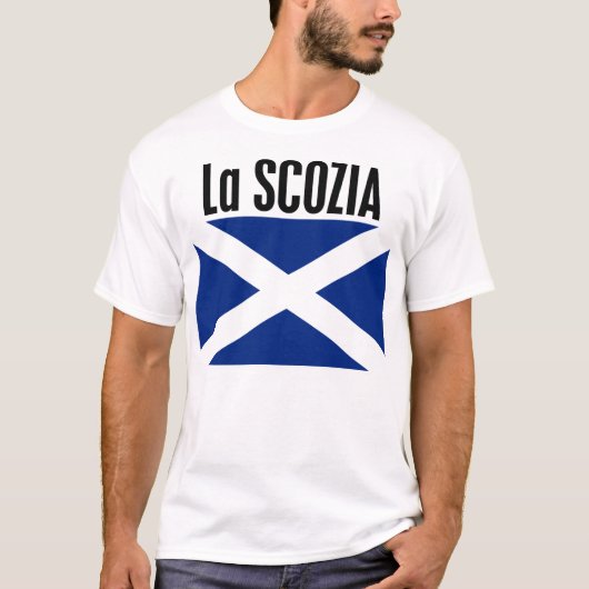 La Scozia (Schotland) T-shirt (Voorkant)