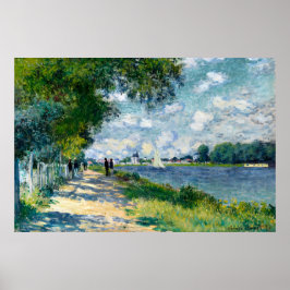 LA SEINE A ARGENTEUIL-Claude Monet Poster