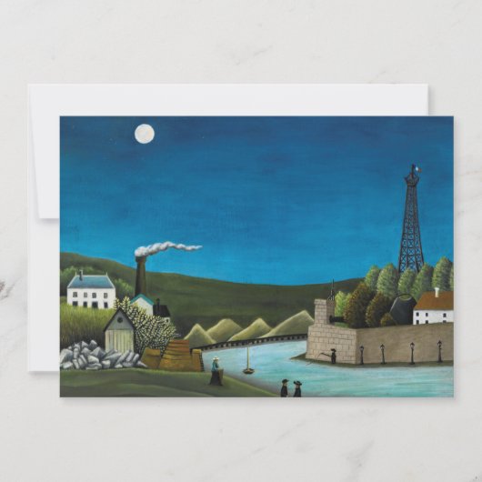 La Seine a Suresnes door Henri Rousseau,  kunst (Voorkant)