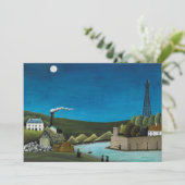 La Seine a Suresnes door Henri Rousseau,  kunst (Staand voorkant)