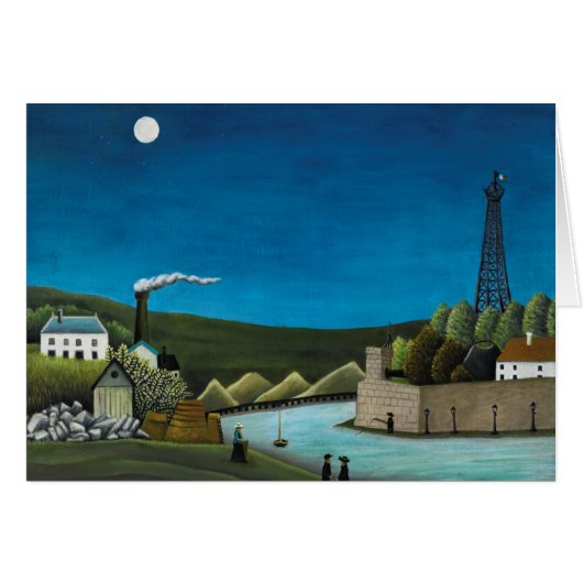 La Seine a Suresnes door Henri Rousseau,  kunst (Voorkant Horizontaal)