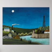 La Seine a Suresnes door Henri Rousseau,  kunst Poster (Voorkant)