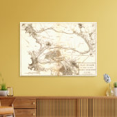 La Seine Canvas Afdruk (Insitu (Woonkamer))