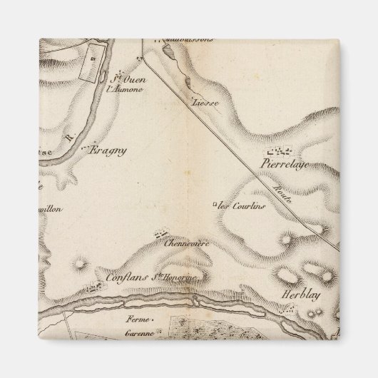 La Seine, l'Oise Magneet (Voorkant)