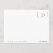 La Seine, Parijs Briefkaart (Achterkant)