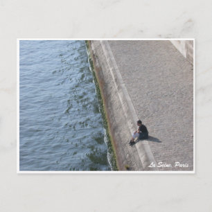 La Seine, Parijs Briefkaart
