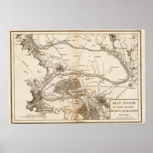 La Seine Poster (Voorkant)