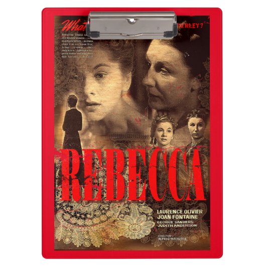 La Señora Danvers le da la bienvenida Klembord (Voorkant)