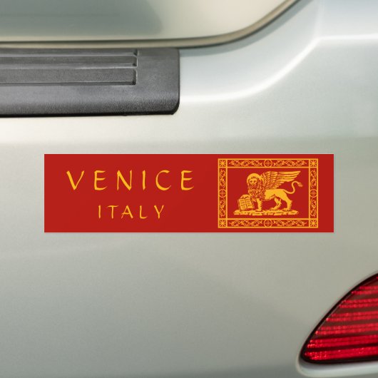 La Serenissima Bumpersticker (Op auto)