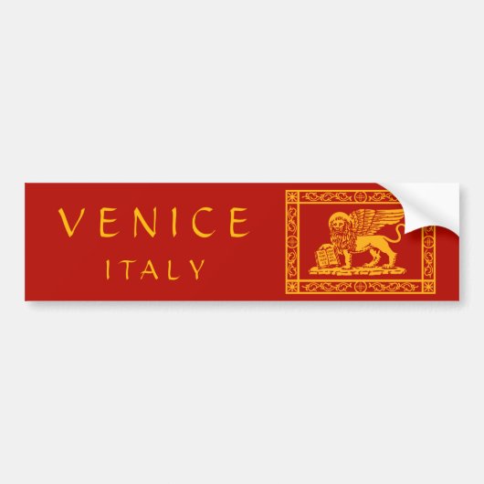 La Serenissima Bumpersticker (Voorkant)